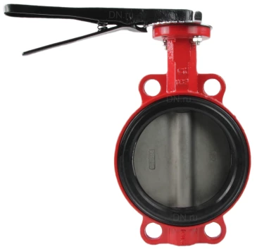 Затвор дисковый поворотный ABRA Ду300 Ру16 BUV-VF866D, межфланцевый, корпус - чугун, диск - нержавеющая сталь, рукоятка, EPDM в Ярославле