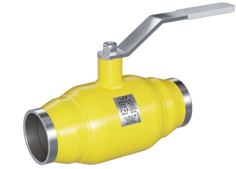 Кран шаровый LD КШЦП Gas 040.040.П/П.02. стальной ст.20 Ду40 Ру40 МПа в Ярославле
