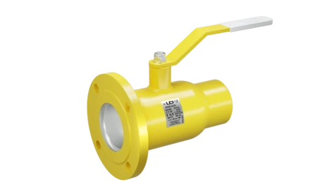 Кран шаровый LD КШЦК Gas 100.016.П/П.02. (фланец/приварка) стальной ст.20 Ду100 Ру16 МПа в Ярославле