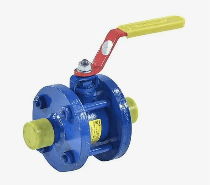 Кран шаровый запорный стальной под приварку Ду-100 Ру-16 L=350 мм. МАРШАЛ 11с67п 2СП.00.1.016.100/080 в Ярославле